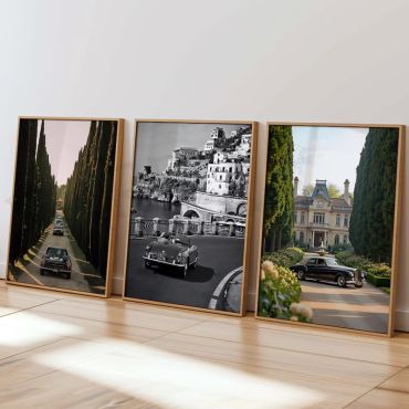 Cuadros Aesthetic - Paisajes con Historia - Set de 3
