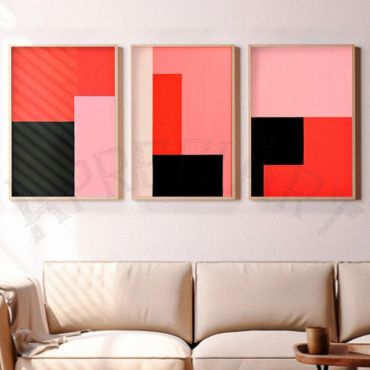 cuadros para sala restangulos minimalistas