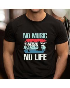Polo Aesthetic Hombre - No Music No Life