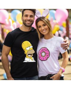 Polo de pareja homero dona