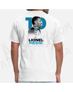 Polos de Messi - Señalando al cielo