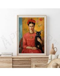 Cuadros de Frida Kahlo - Retrato de Frida Kahlo