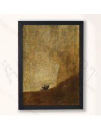 Cuadros de Famosos - El Perro de Goya