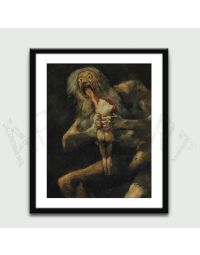 Cuadros de Famosos - Saturno Devorando a su Hijo de Goya