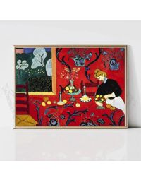Cuadros de Famosos - La Mesa Roja de Henri Matisse