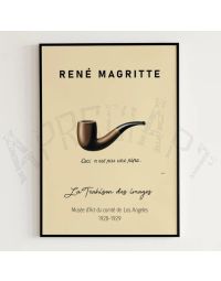 Cuadros de Famosos - La Traición de las Imágenes de René Magritte