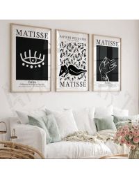 Cuadros de Famosos - Trio Matisse Set de 3