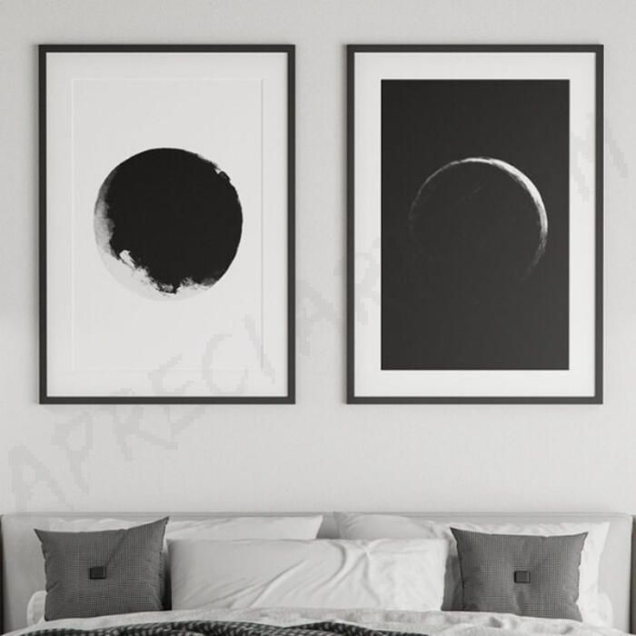 Cuadro Moderno Sobre Vidrio 'Amanecer Polar Montañas' - 90x30 Cm, Decoración Para Salón, Dormitorio O Cocina, Impresión A Todo Color