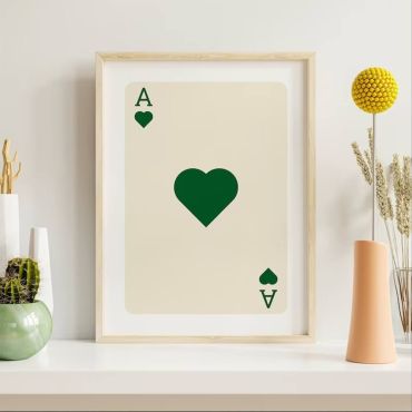 Cuadros Aesthetic - Magia de Cartas Set de 3