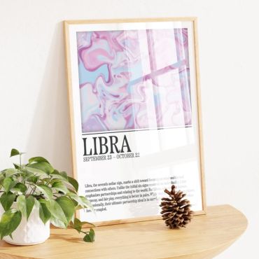 Cuadros Abstractos - Auras de Libra y Piscis - Set de 2