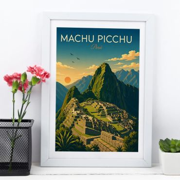 Cuadros de Cuzco - Machu Picchu