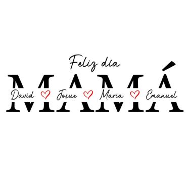 Polos día de la Madre - Mamá