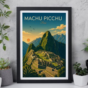 Cuadros de Cuzco - Machu Picchu