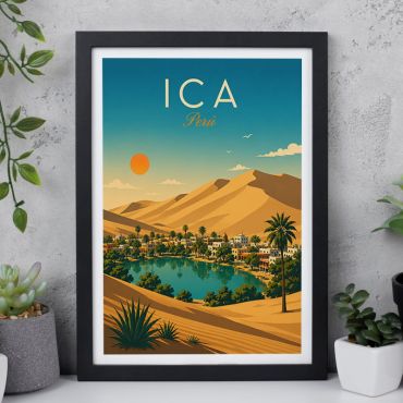 Cuadros de Ica - La Huacachina
