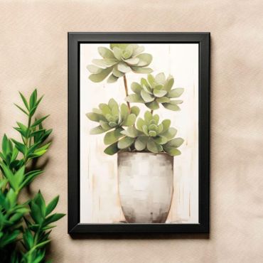 Cuadros Decorativos - Plantas Suculentas - Set de 3