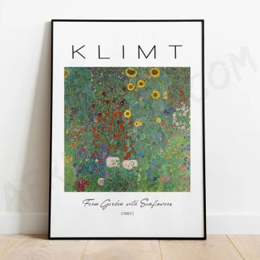 Gustav Klimt - Cuadro Art Nouveau - Set de 3