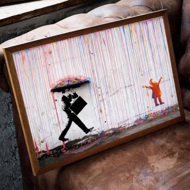 Banksy - Rain of Colors