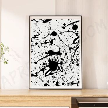 Jackson Pollock - Flowing Darkness