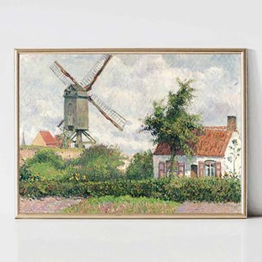 Camille Pissarro - Molino de Viento