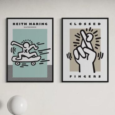 Keith Haring - Movement and Gestures - Set de 2
