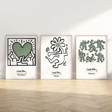 Keith Haring - Passion and Grace - Set de 3