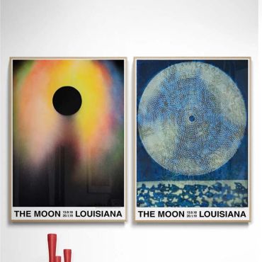 Max Ernst - The Moon - Set de 2