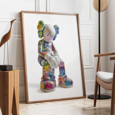 Takashi Murakami - Colorful Kaws - Set de 3