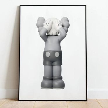 Takashi Murakami - Gray Kaws - Set de 3