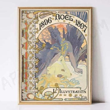 Alphonse Mucha - Christmas Charm
