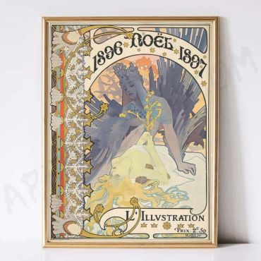 Alphonse Mucha - Christmas Charm