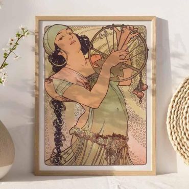 Alphonse Mucha - Portraits of Grace - Set de 3