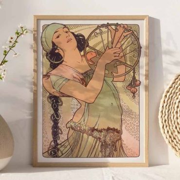 Alphonse Mucha - Portraits of Grace - Set de 3