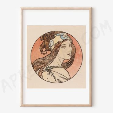 Alphonse Mucha - Women of Art - Set de 3