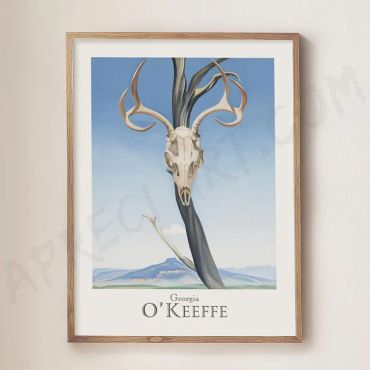 Georgia O'Keeffe - Deer Skull