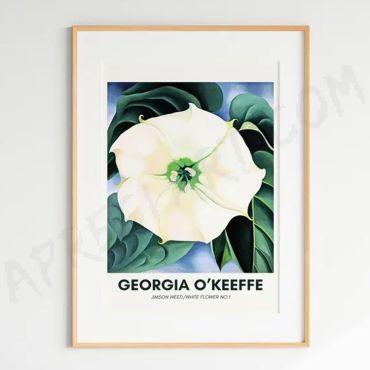 Georgia O'Keeffe - Jimson Weed White Flower