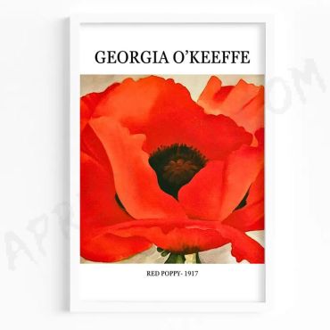 Georgia O'Keeffe - Red Poppy