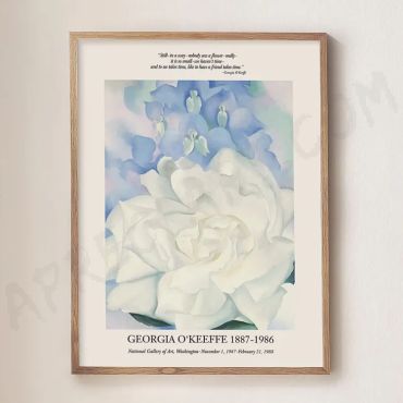 Georgia O'Keeffe - White Rose