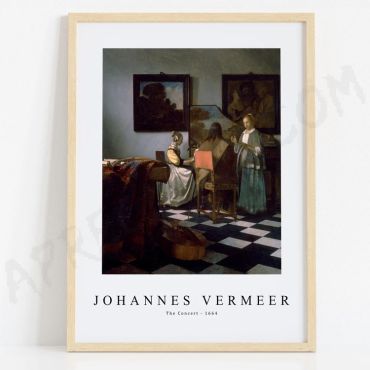 Johannes Vermeer - The Concert