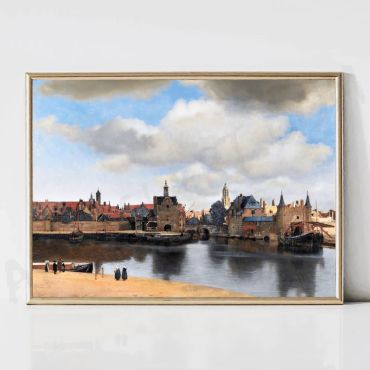 Johannes Vermeer - View of Delft