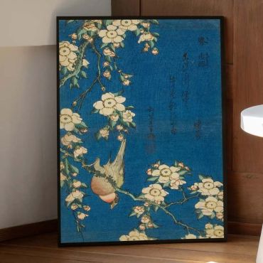Katsushika Hokusai - Floral Wind - Set de 2