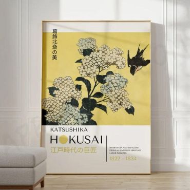Katsushika Hokusai - Vibrant Japan - Set de 3