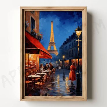 Leonard Afremov - Paisaje nocturno parisino