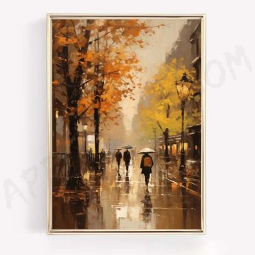 Leonard Afremov - Rainy City Street