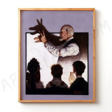 Norman Rockwell - Shadow artist