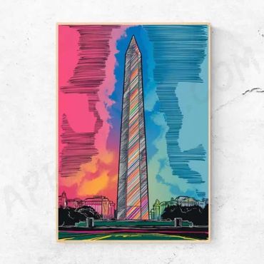 Roy Lichtenstein - Washington Monument