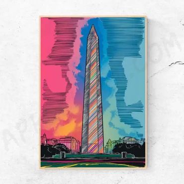 Roy Lichtenstein - Washington Monument