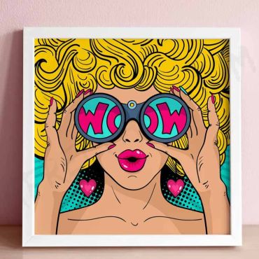 Roy Lichtenstein - Wow Girl
