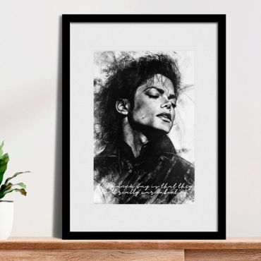 Cuadros de Música - Arte Pop de Michael Jackson
