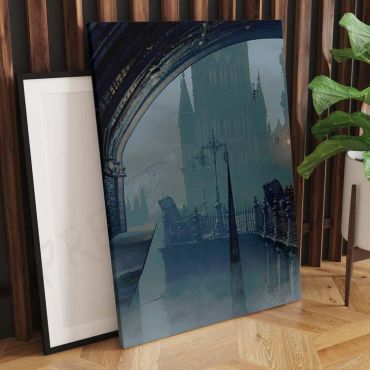 Cuadros de Paisajes - Bajo el Puente - Set de 3