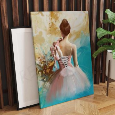Cuadros Decorativos - Ballet en Flujo - Set de 3